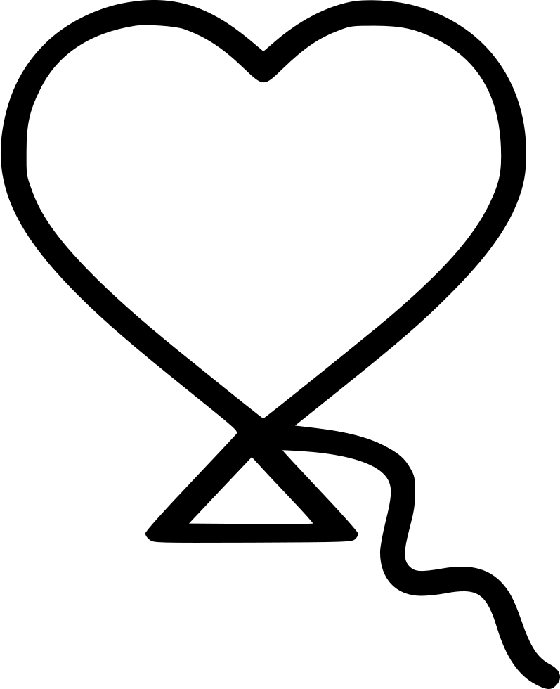 Romantic Valentine Day Kite Kites Heart Comments - Heart Clipart (797x980), Png Download