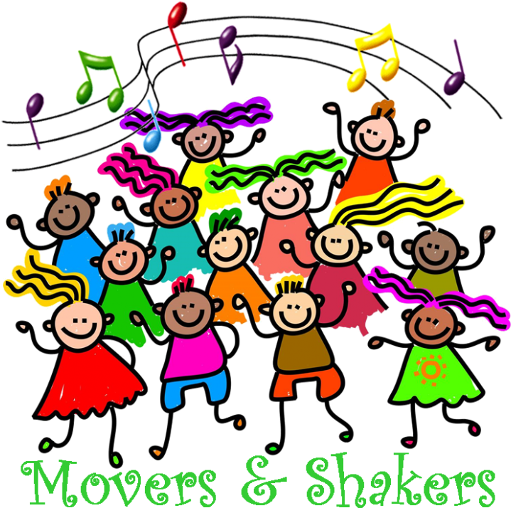 Movers & Shakers Logo - Music Notes Clipart (764x800), Png Download