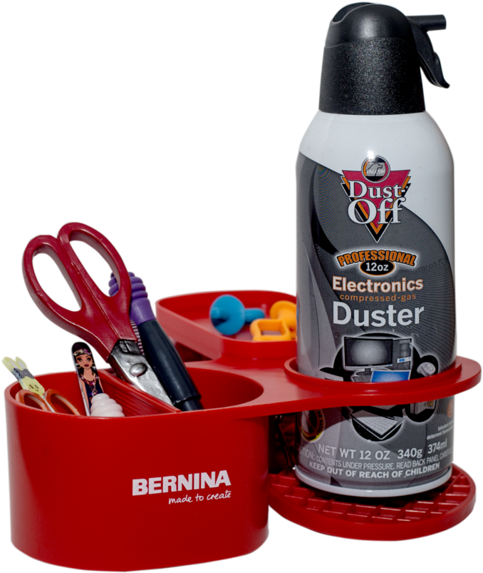 Bernina Craft Caddy - Dust-off Disposable Compressed Gas Duster Cfzvrvz, Clipart (832x1024), Png Download