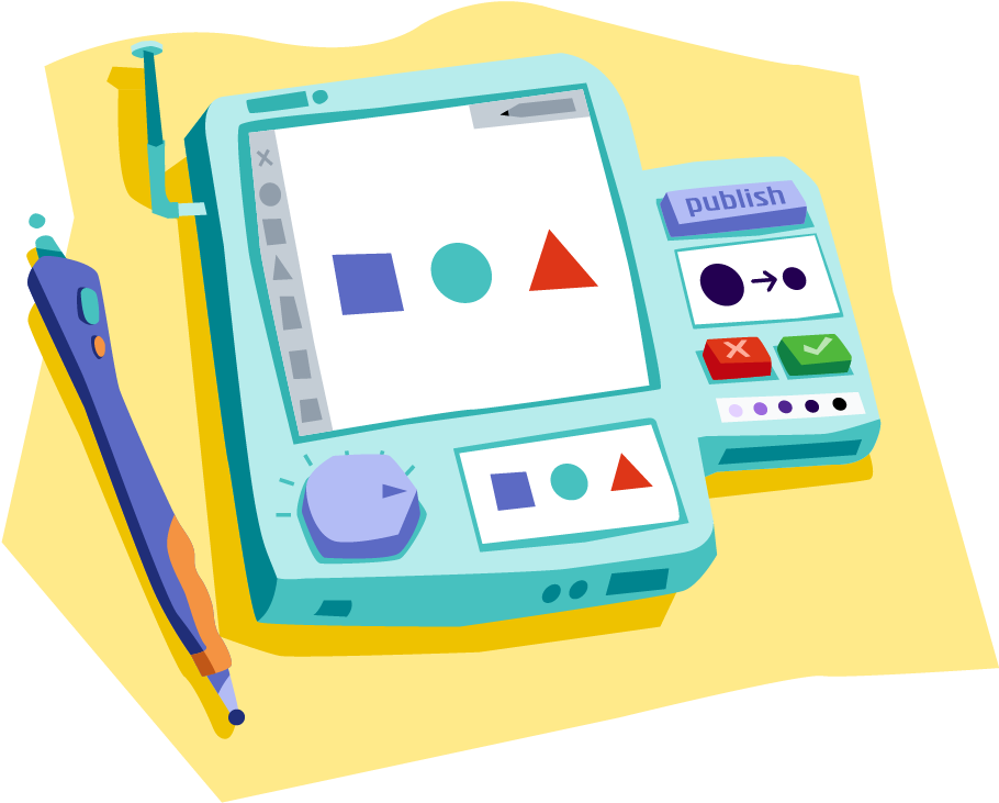 Your Artwork, Logo, Or Photographs Make You Unique - Gadget Clipart (1001x1001), Png Download