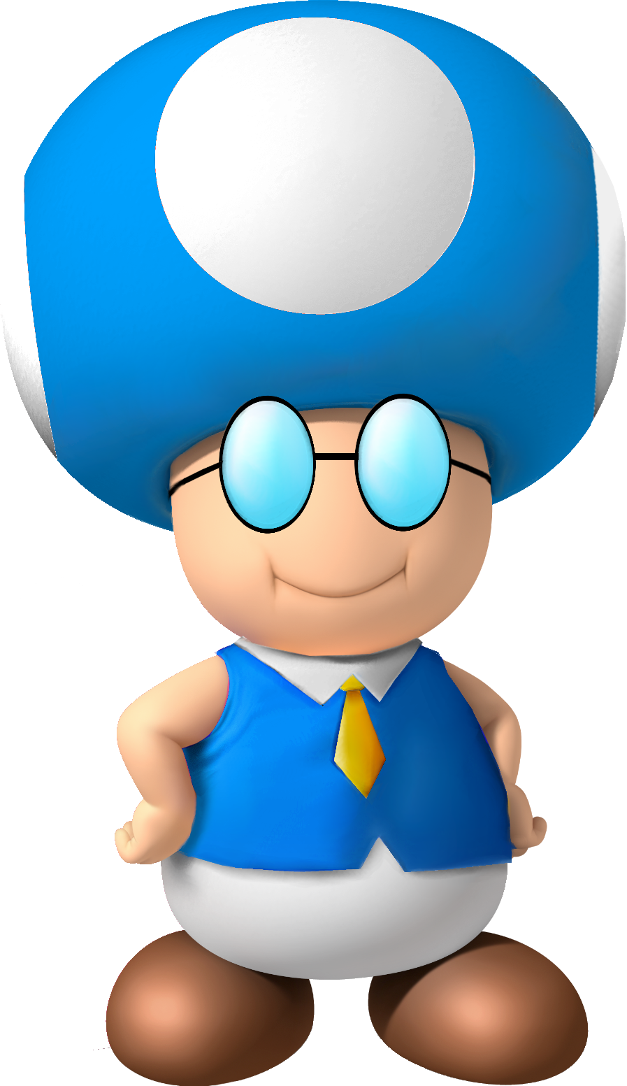 Toadbert - Mr Toad Mario Kart Clipart (897x1553), Png Download