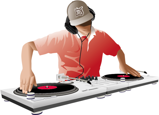 Sticker Dj Platines Musique - Music Clipart (800x800), Png Download