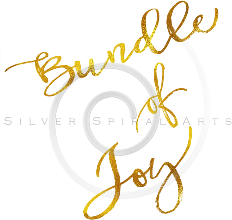 Foil And Glitter Quotes Transparent Backgrounds - Bundle Of Joy Quote Clipart (768x768), Png Download