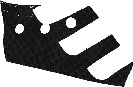 S1662 Black Fantasy Patent Clipart (1024x768), Png Download