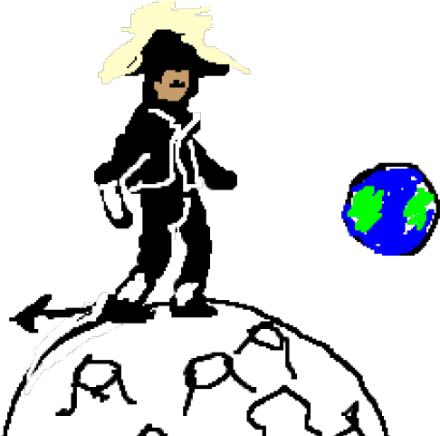Michael Jackson Clipart Moon - Cartoon - Png Download (640x480), Png Download