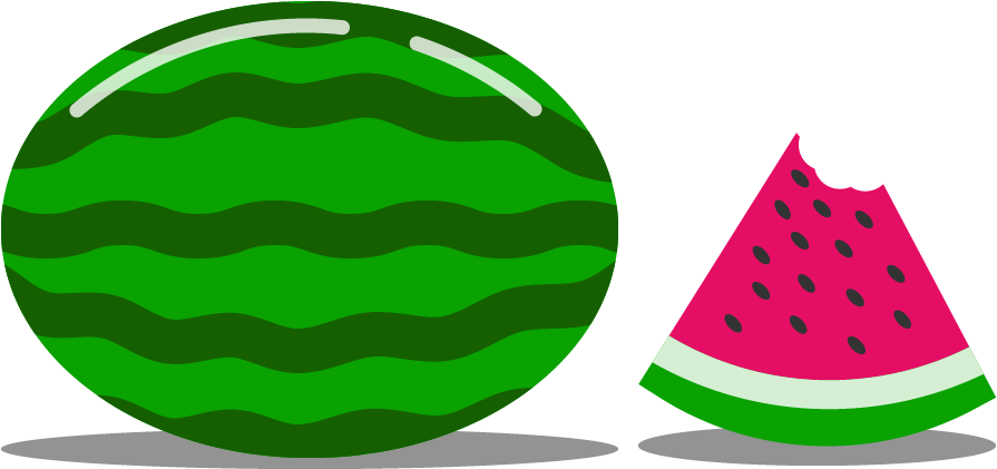 Campfires Always Need Marshmallows For S'mores Yum - Watermelon Clipart (942x429), Png Download