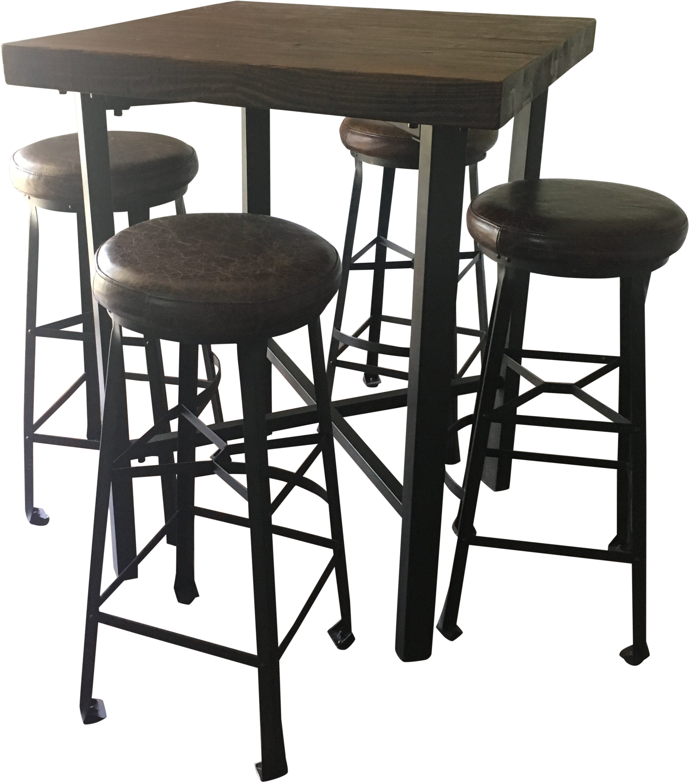 Industrial Bar Stools - Bar Stool Clipart (2609x2963), Png Download