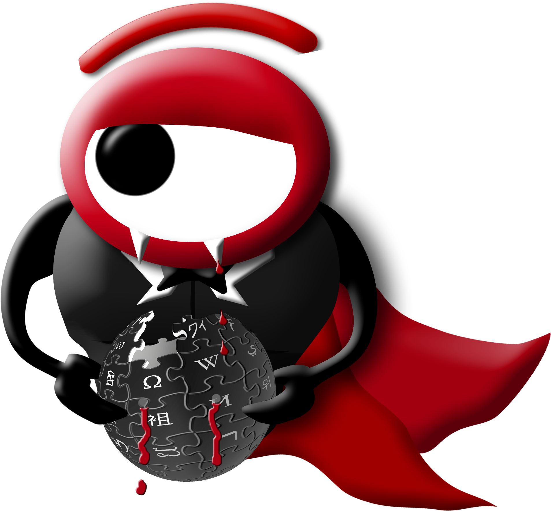 Papocchio Dracula - Whose Side Are You Clipart (2000x2000), Png Download