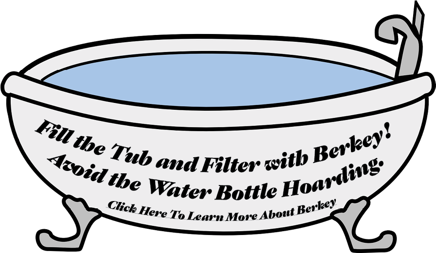 How To Provide Your Household With Clean Water For - Bathtub Clip Art - Png Download (1000x583), Png Download