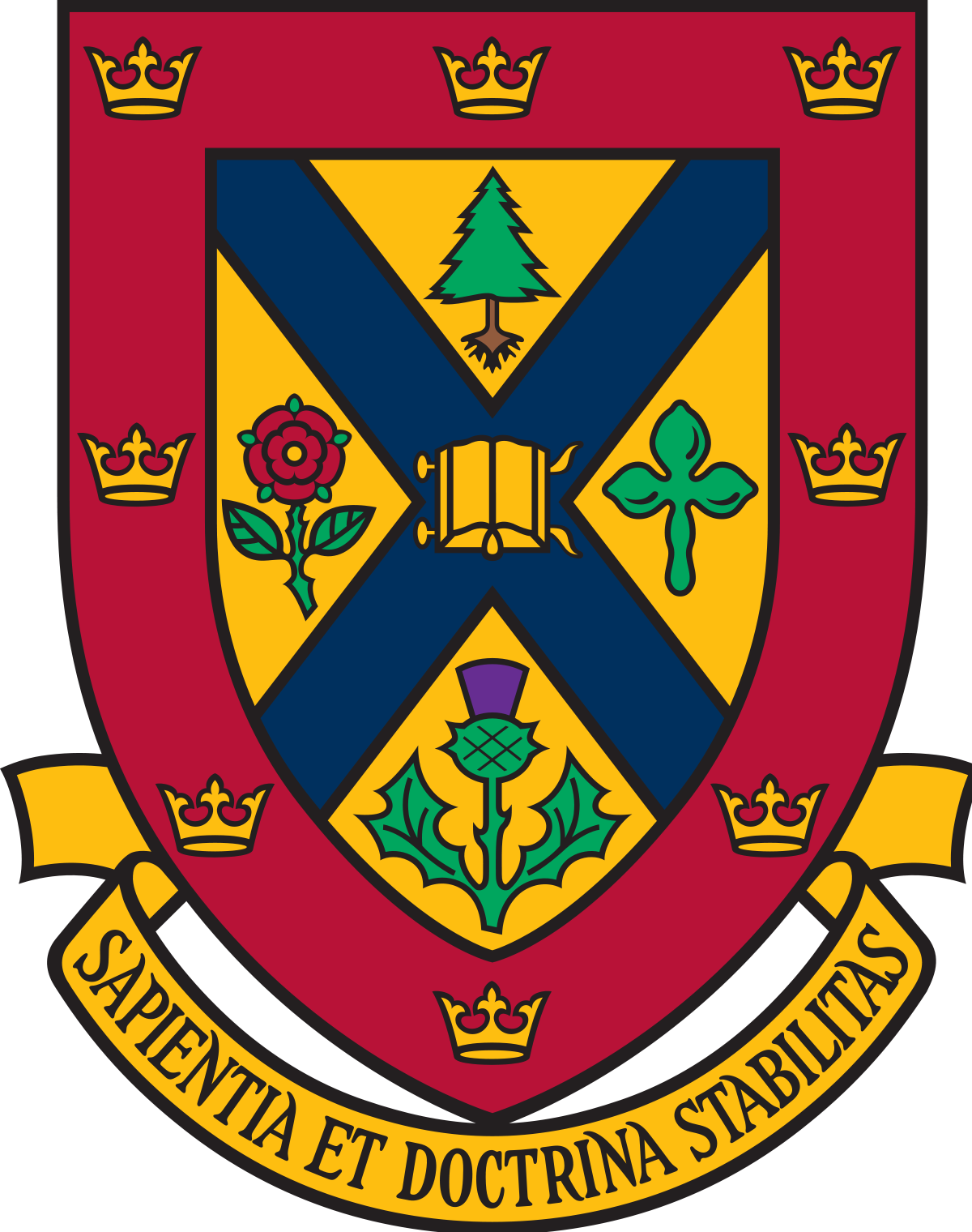 Queen's University Canada Logo Clipart (1200x1520), Png Download