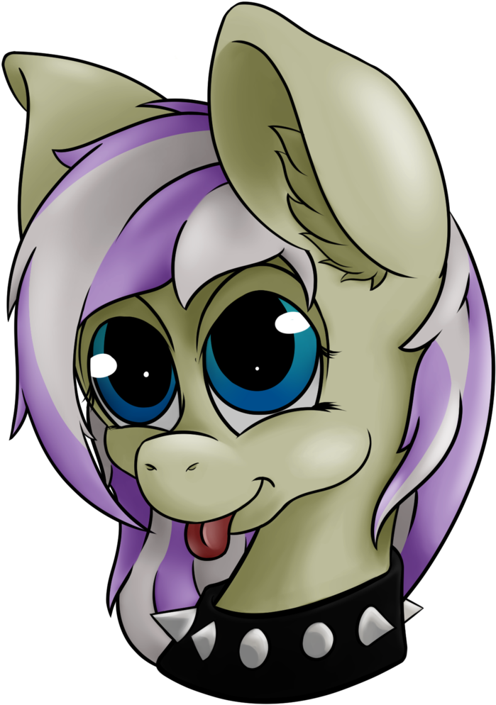 Thexiiilightning, Bust, Choker, Grayscale, Looking - Cartoon Clipart (795x1024), Png Download