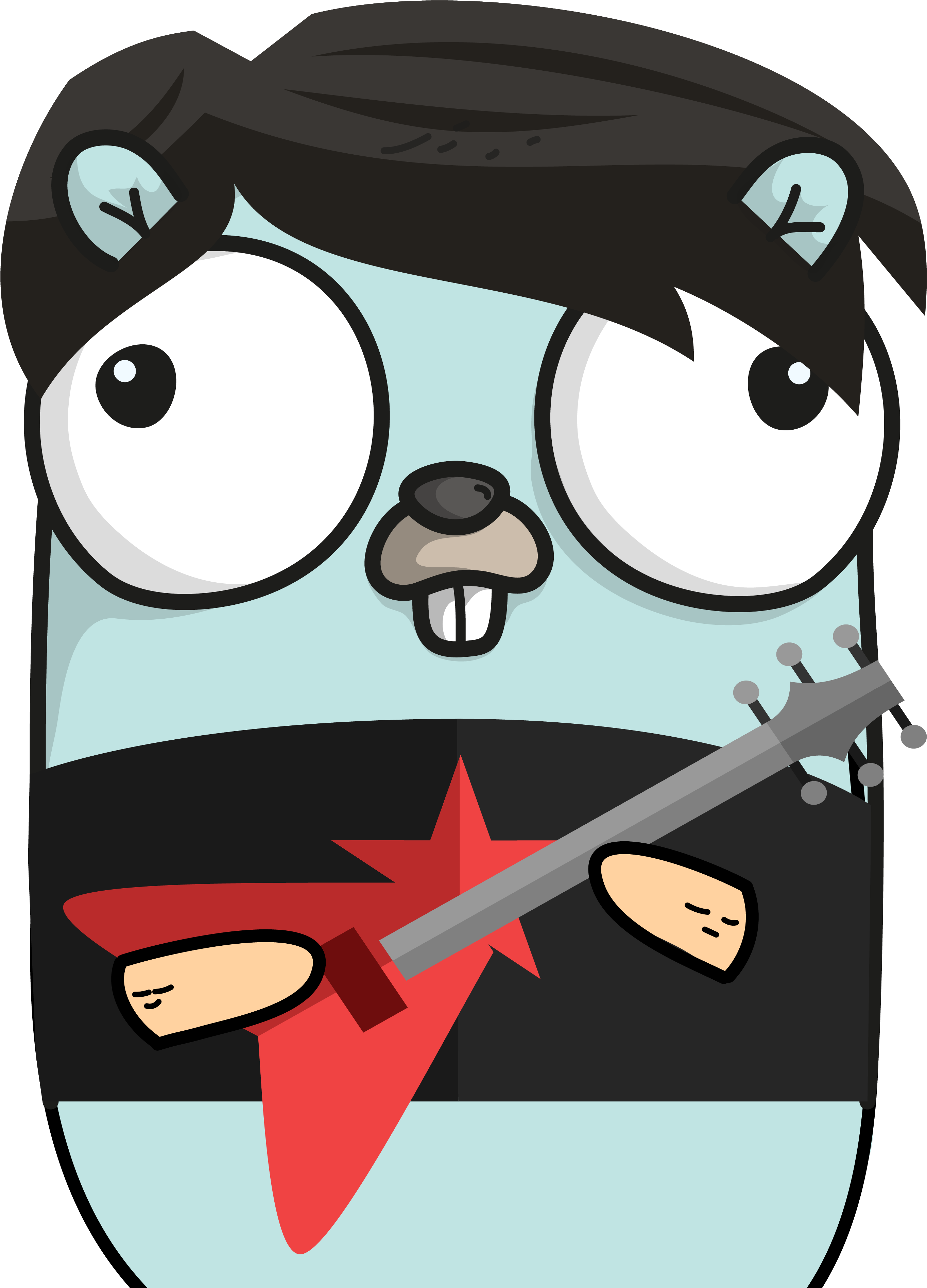 Mark Bates - Go Clipart (3230x3899), Png Download