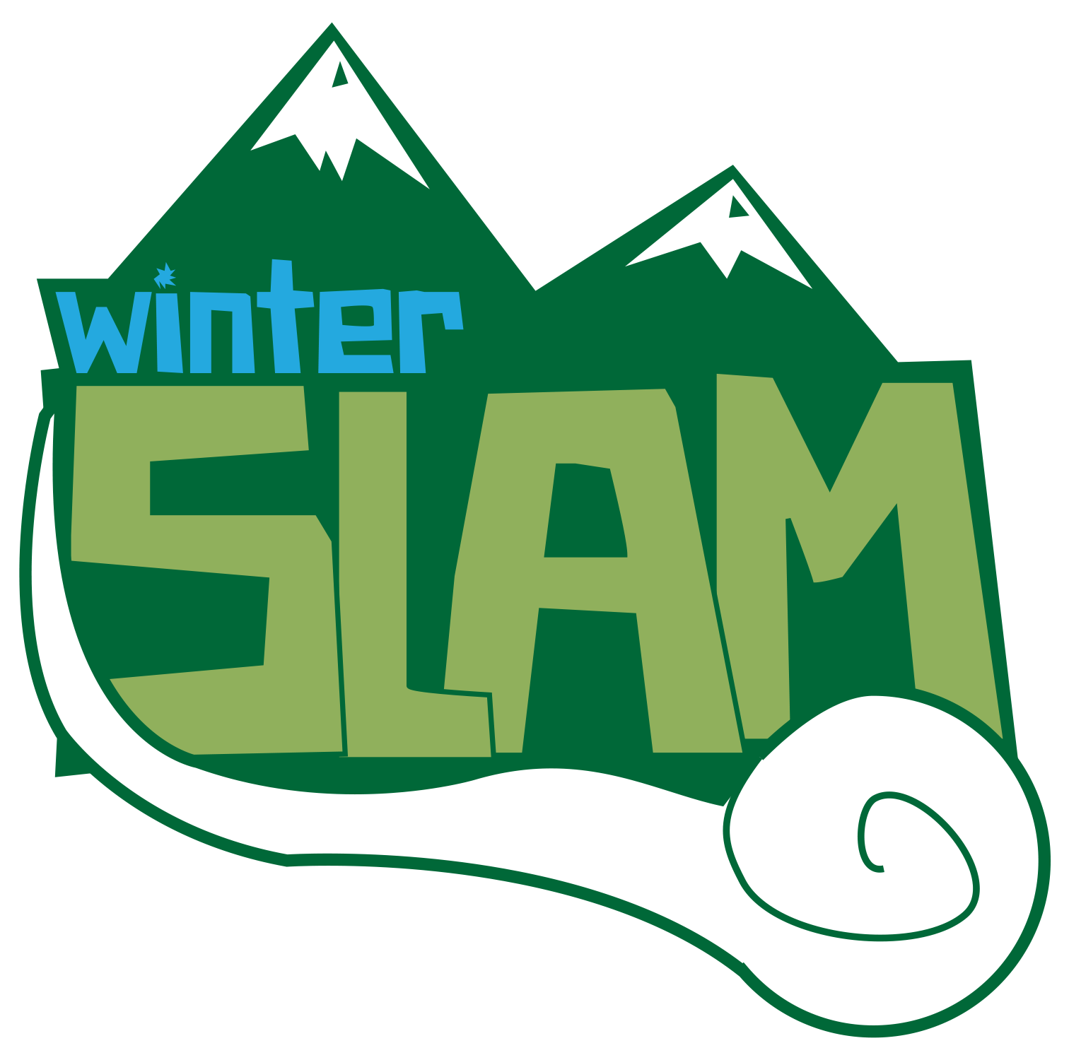 Winter Slam Clipart (1512x1500), Png Download