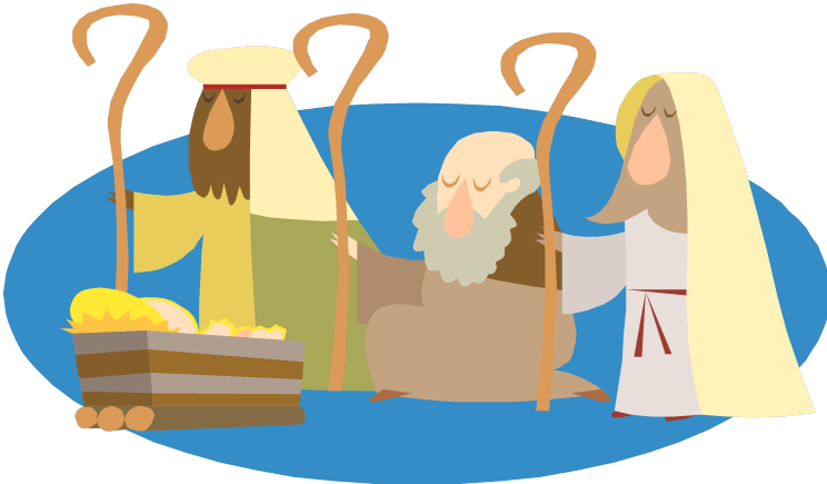 Nativity-pageant Clipart (744x435), Png Download