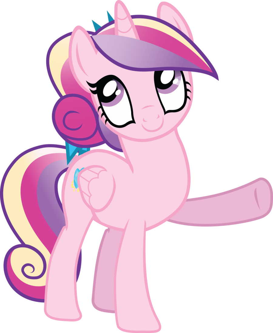 **wumbologist Rolled A Random Image Posted In Comment - My Little Pony Princess Cadence Filly Clipart (900x1096), Png Download