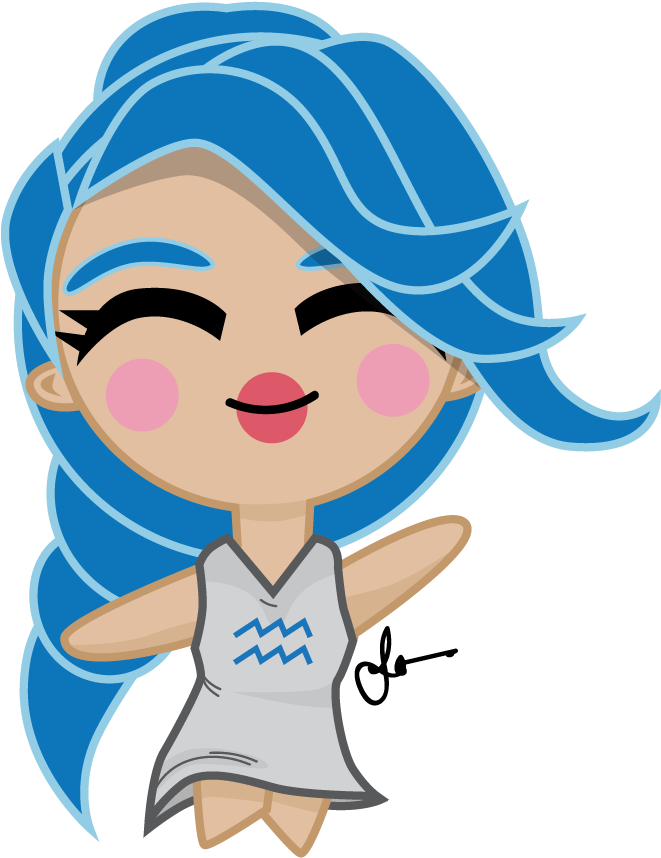 Aquarius - Jan - - Zodiac Clipart (1542x1433), Png Download