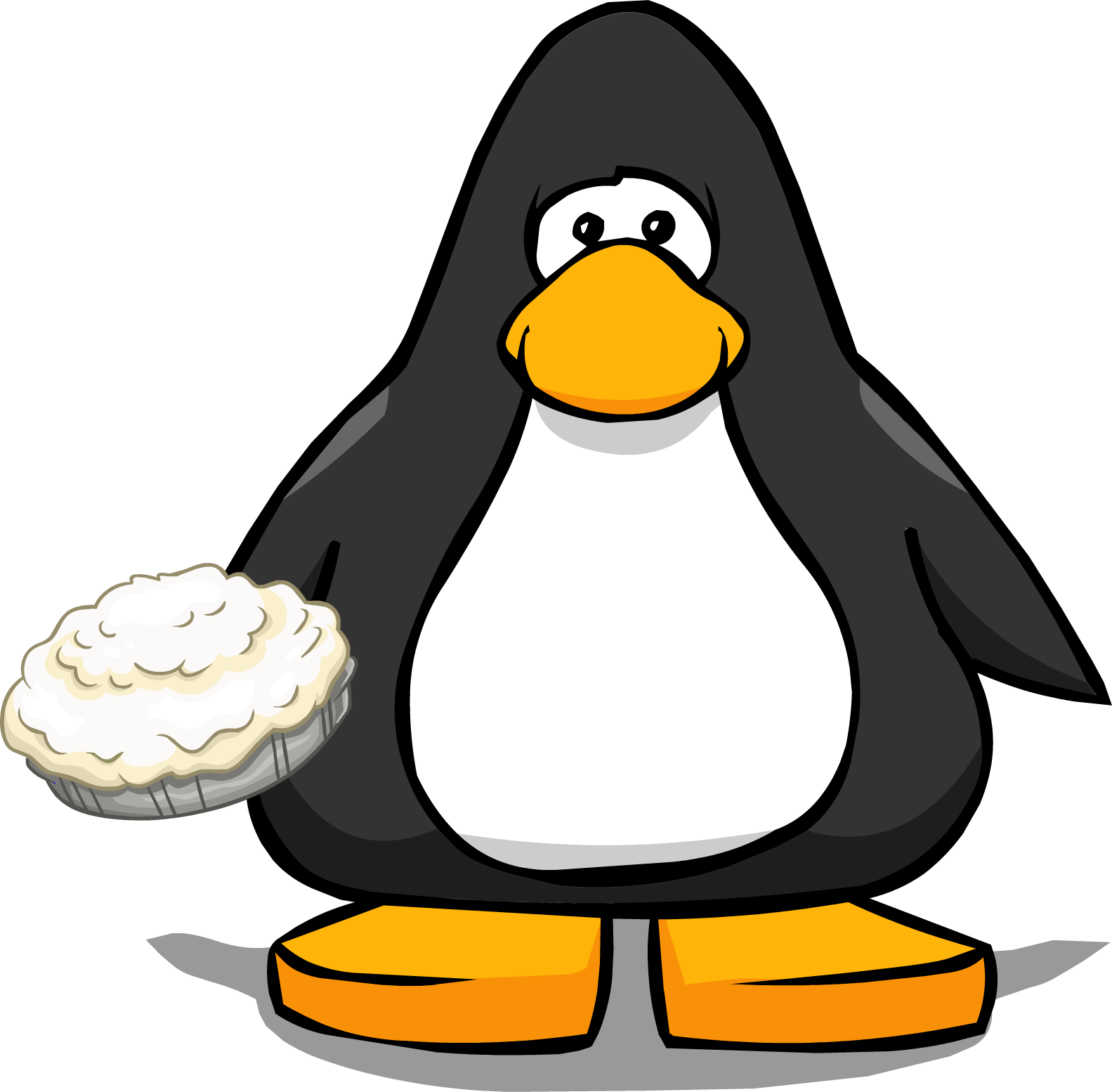 Cream Pie Pc - Club Penguin Clipart (1583x1554), Png Download