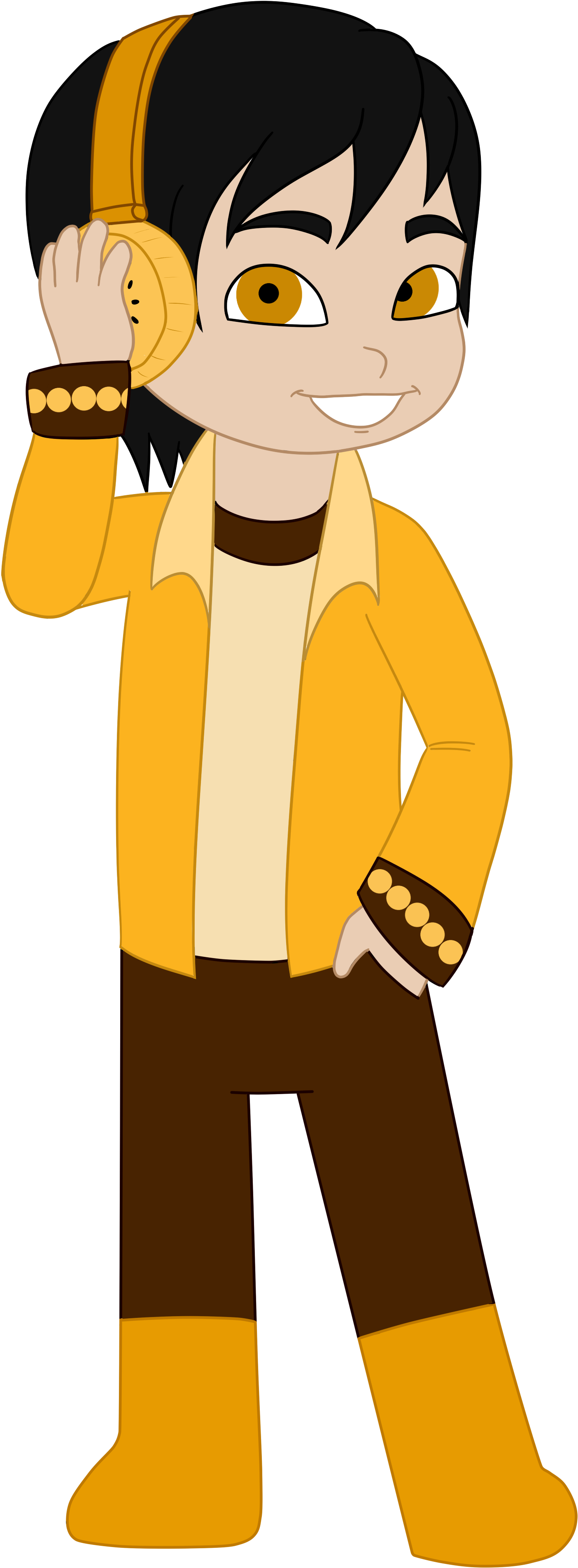 Banamothy Cremeswirl Is A Racer From Sugar Rush Reloaded - Detective Clipart (1953x4073), Png Download