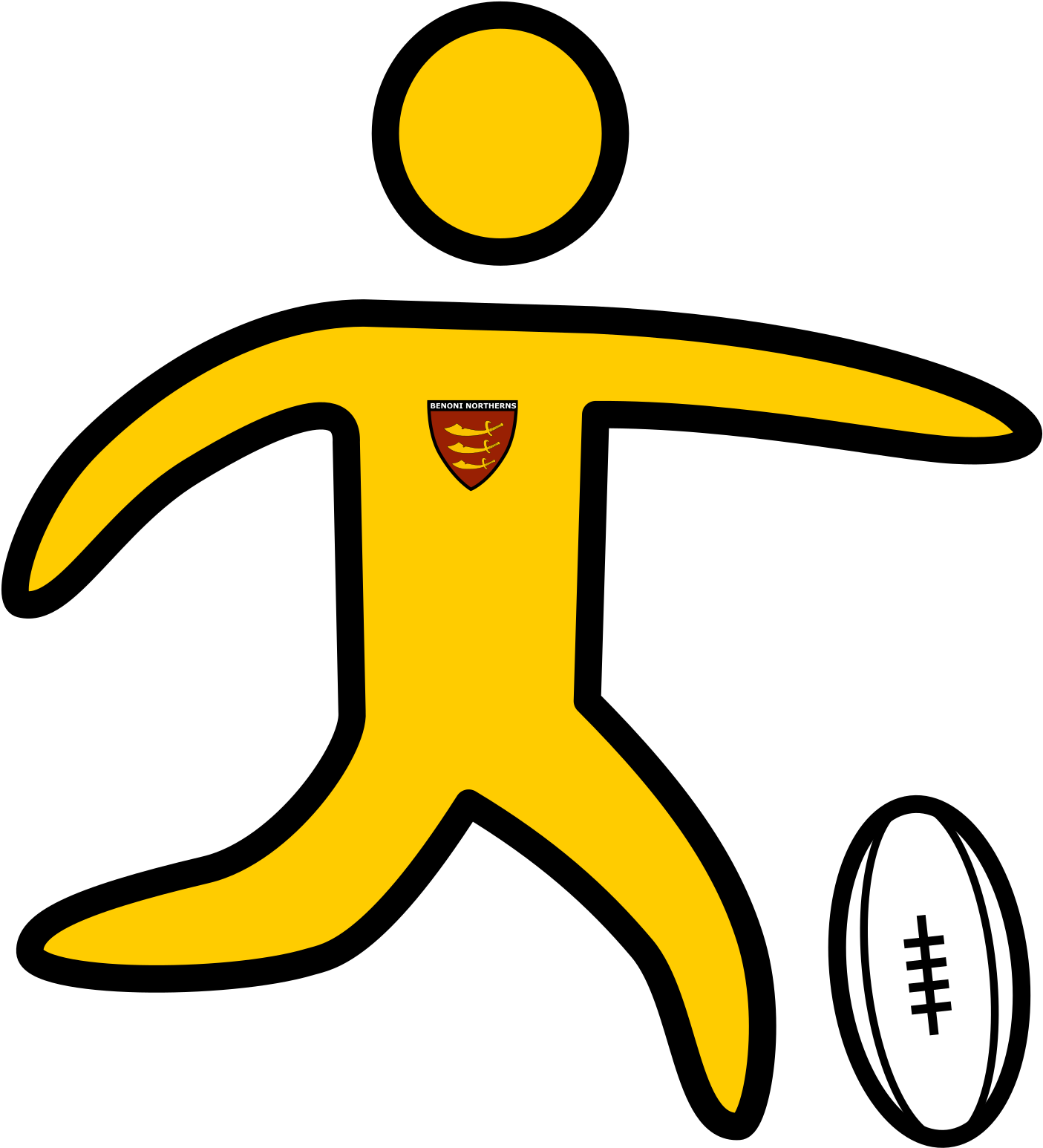 Welcome To Benoni Northerns Rugby Club - Benoni Northerns Sports Club Clipart (3000x1800), Png Download