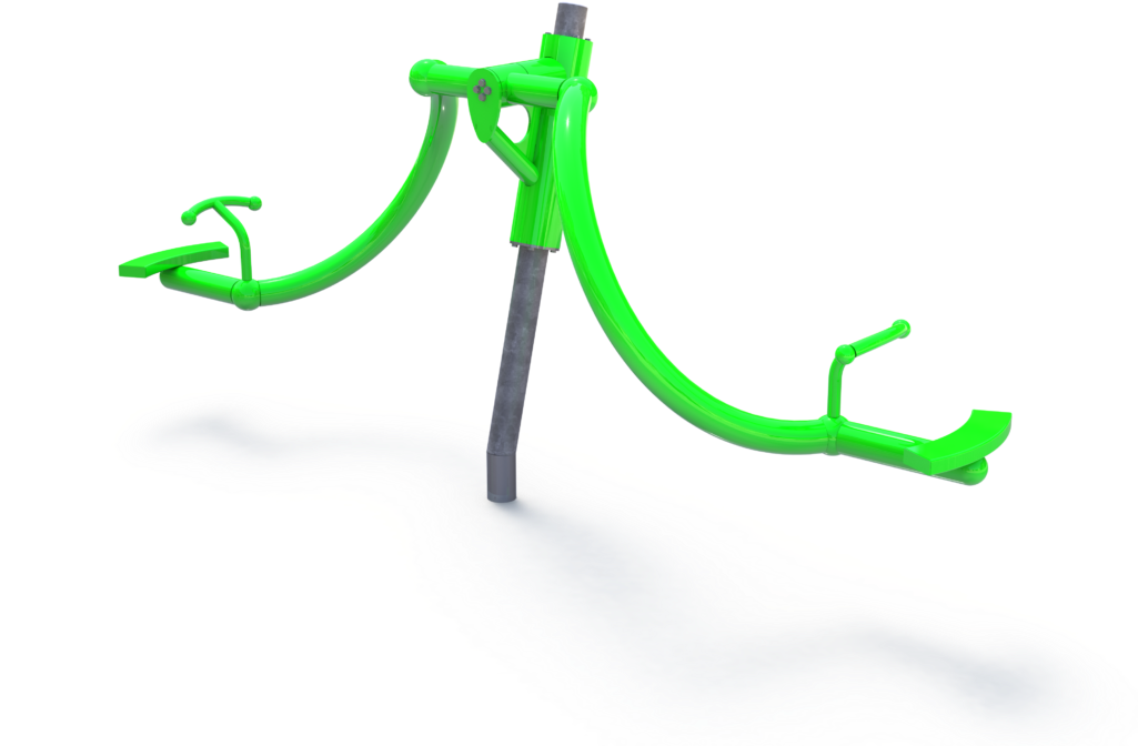 Jungle & Ruins Seesaw - Illustration Clipart (1024x768), Png Download