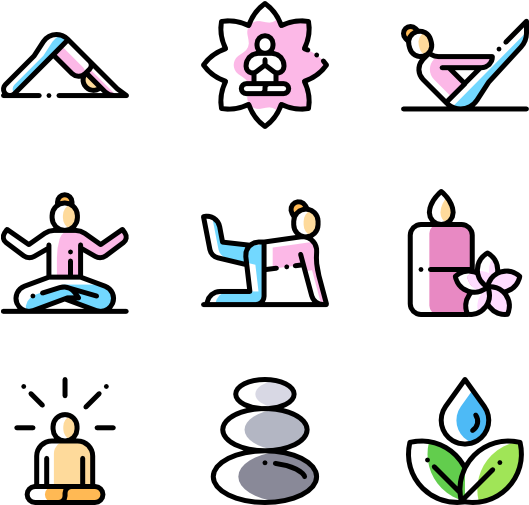 Yoga - Muscle Clipart (600x564), Png Download