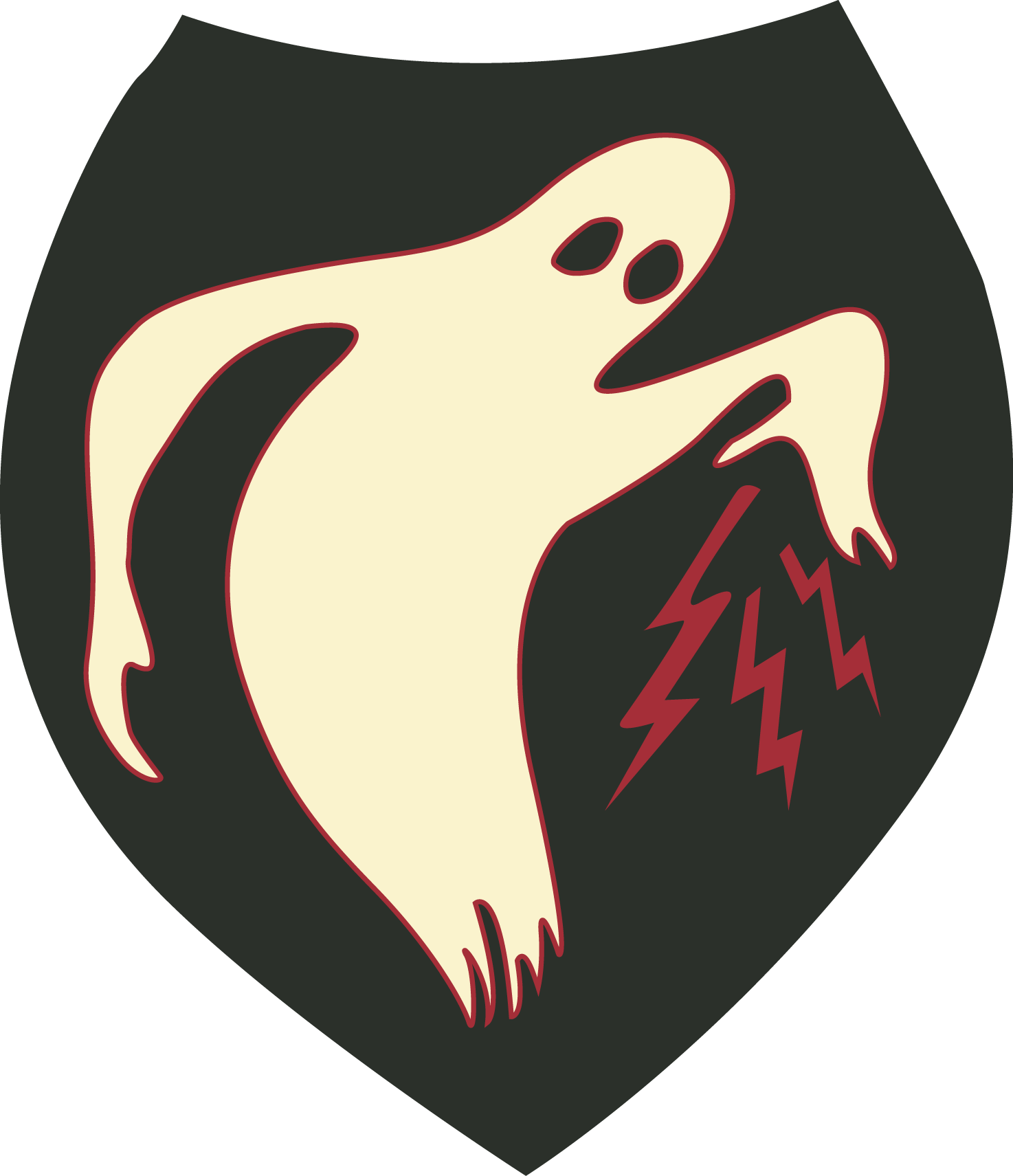 Squire Joe, Alien Robot Bob, And Gnome Ron Debate Stolen - Ghost Army Ww2 Patch Clipart (1474x1711), Png Download