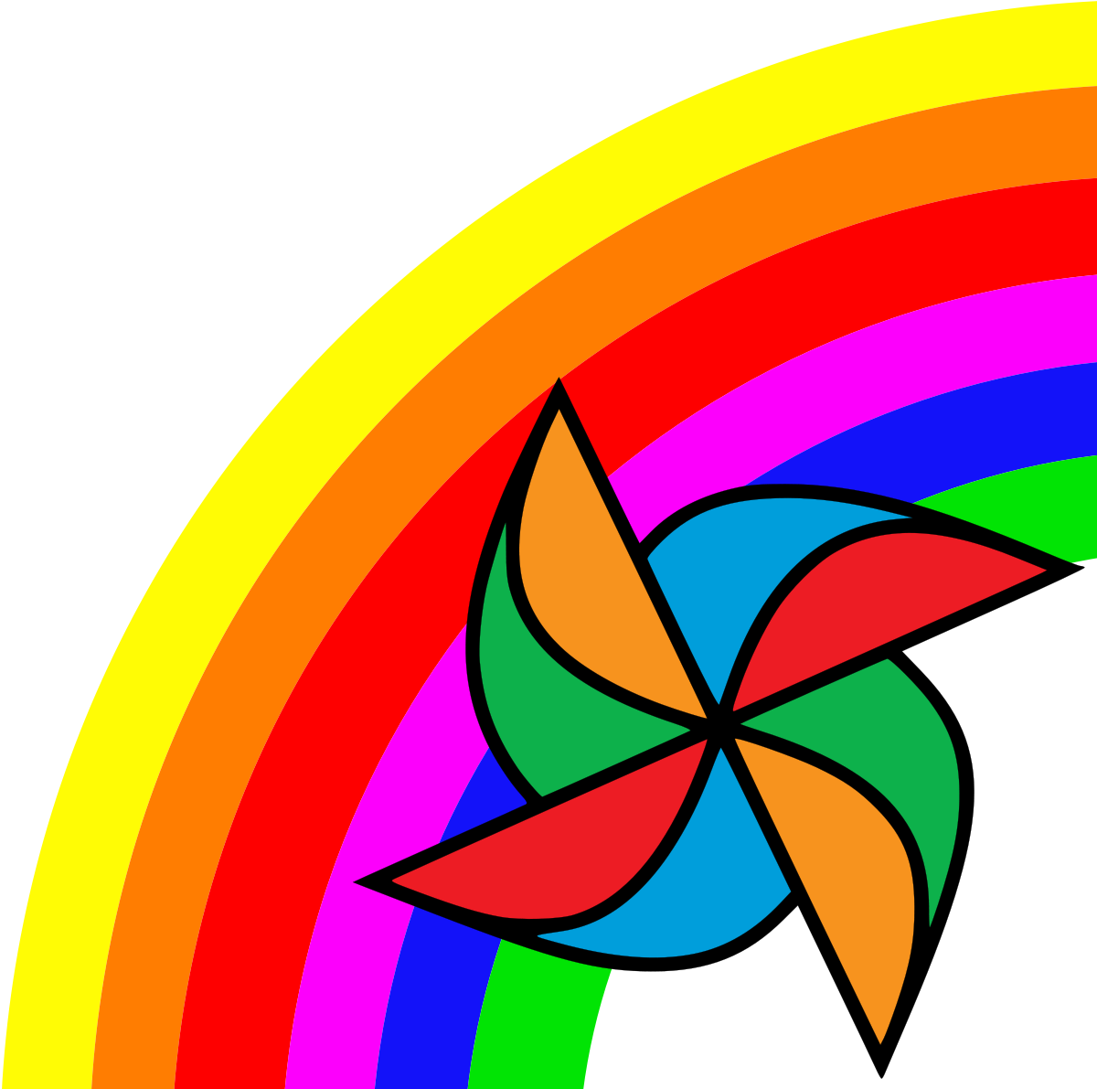 Arcoiris Concertación Clipart (1200x1191), Png Download