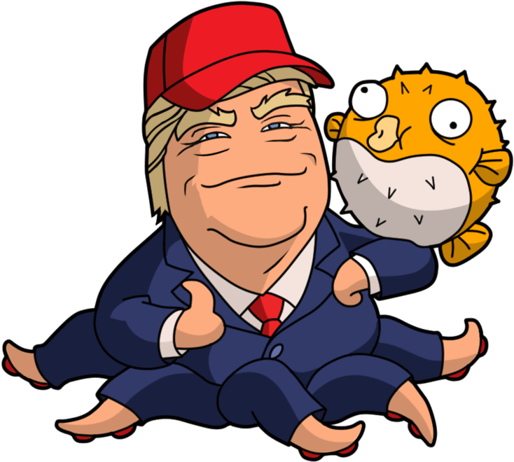 Yep, The Inventor Of The Term “fake News “, It's The - Cartoon Clipart (1024x1024), Png Download