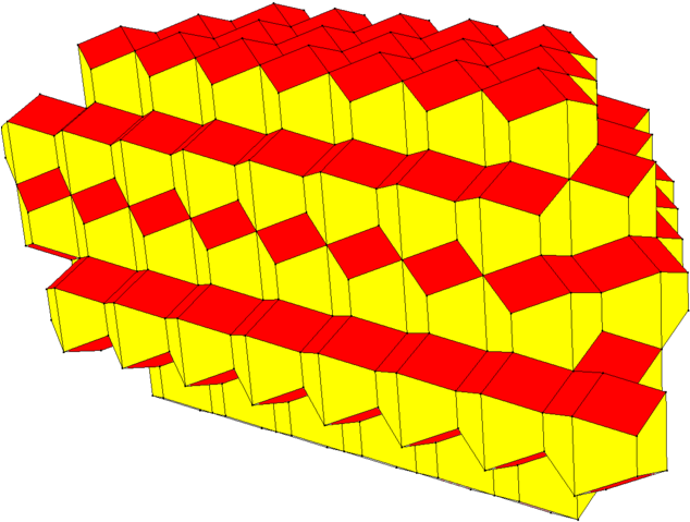 In The Special Case That The Long Sides Of The Trapezoids - Dodecahedron Tessellation Clipart (640x520), Png Download