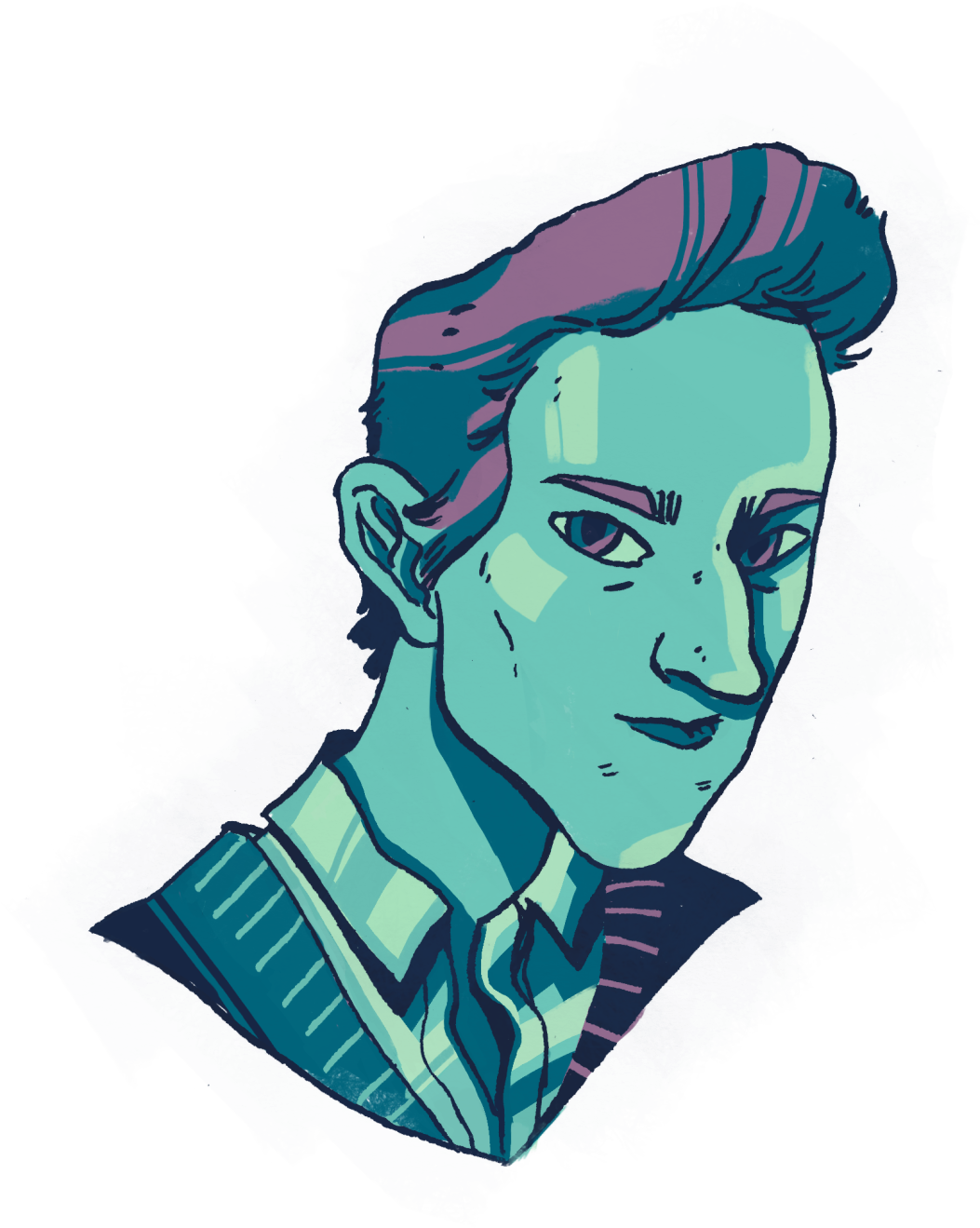 Newt Scamander - Illustration Clipart (1280x1454), Png Download
