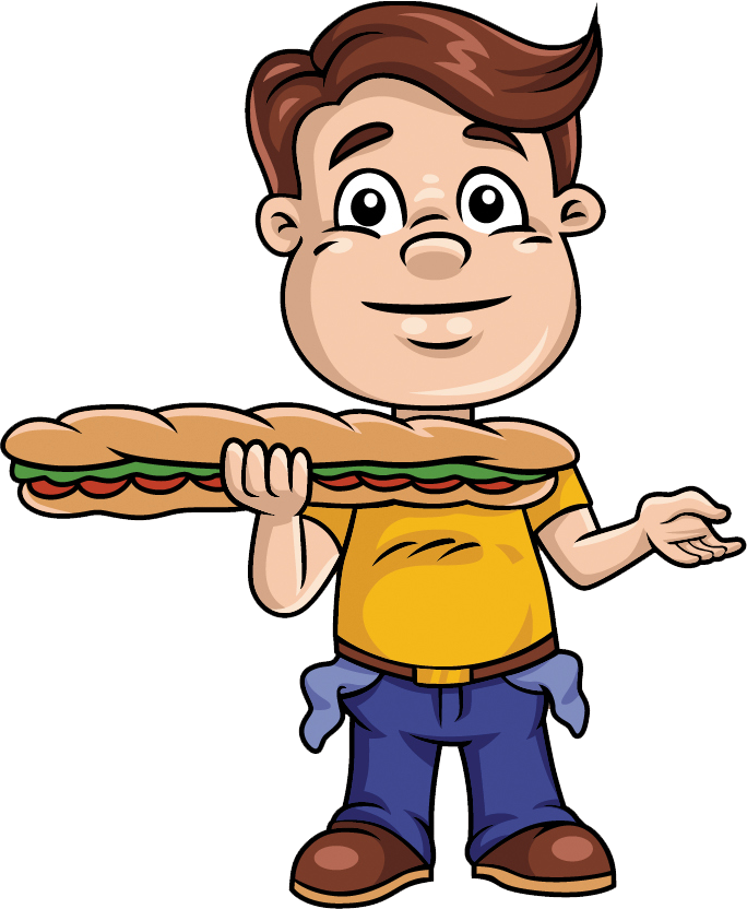 Garlic Po-boys Clipart (684x832), Png Download