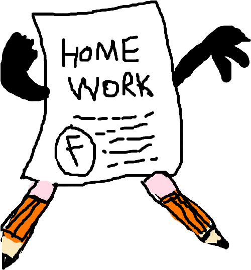 Homework Is The Dodgers Worst Fear, Right Clipart (960x618), Png Download