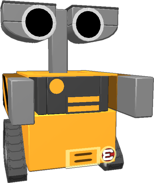 Wall E From The Disney Movie Wall E Clipart (768x768), Png Download