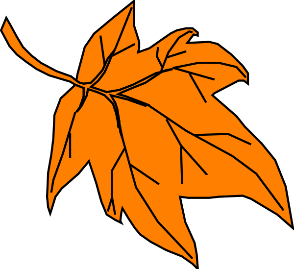 Cartoon Clip Art Fall Leaves - Png Download (600x549), Png Download