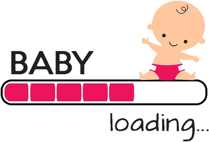 Bebe Llegando Loading Badyloding Freetoedit - Baby Loading Png Clipart (800x800), Png Download
