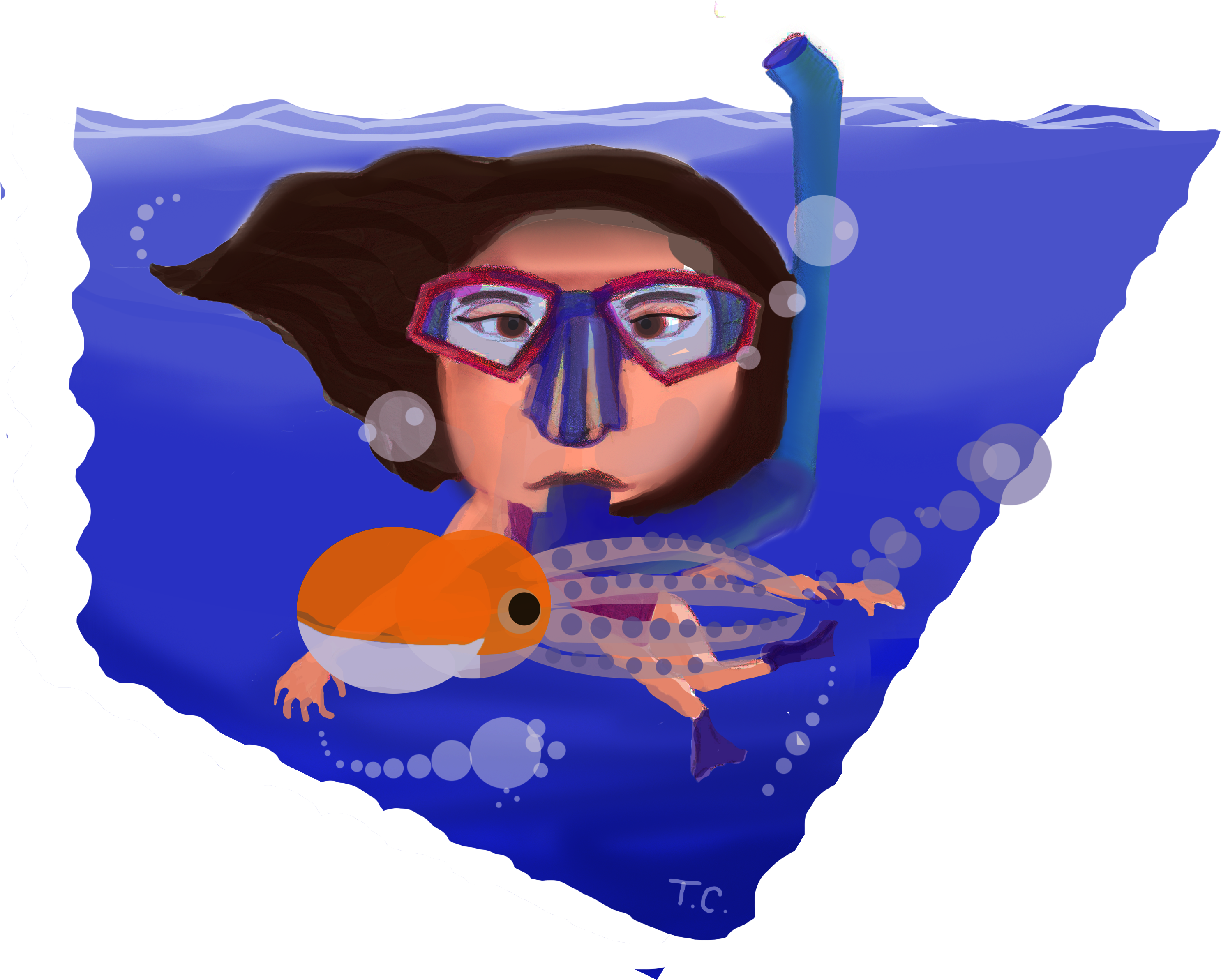 Taylor Andrea Crouch Shared - Illustration Clipart (3280x2544), Png Download