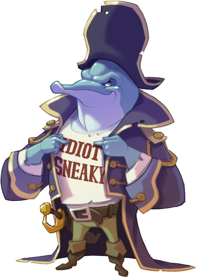 Beluga Takes Pride In The Fact The He Is A Mammal - Cartoon Clipart (1000x1000), Png Download