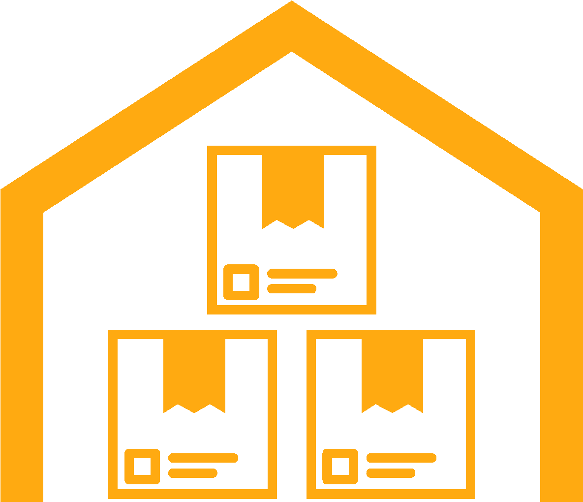 Easy Store - Depot Icon Clipart (1200x1200), Png Download