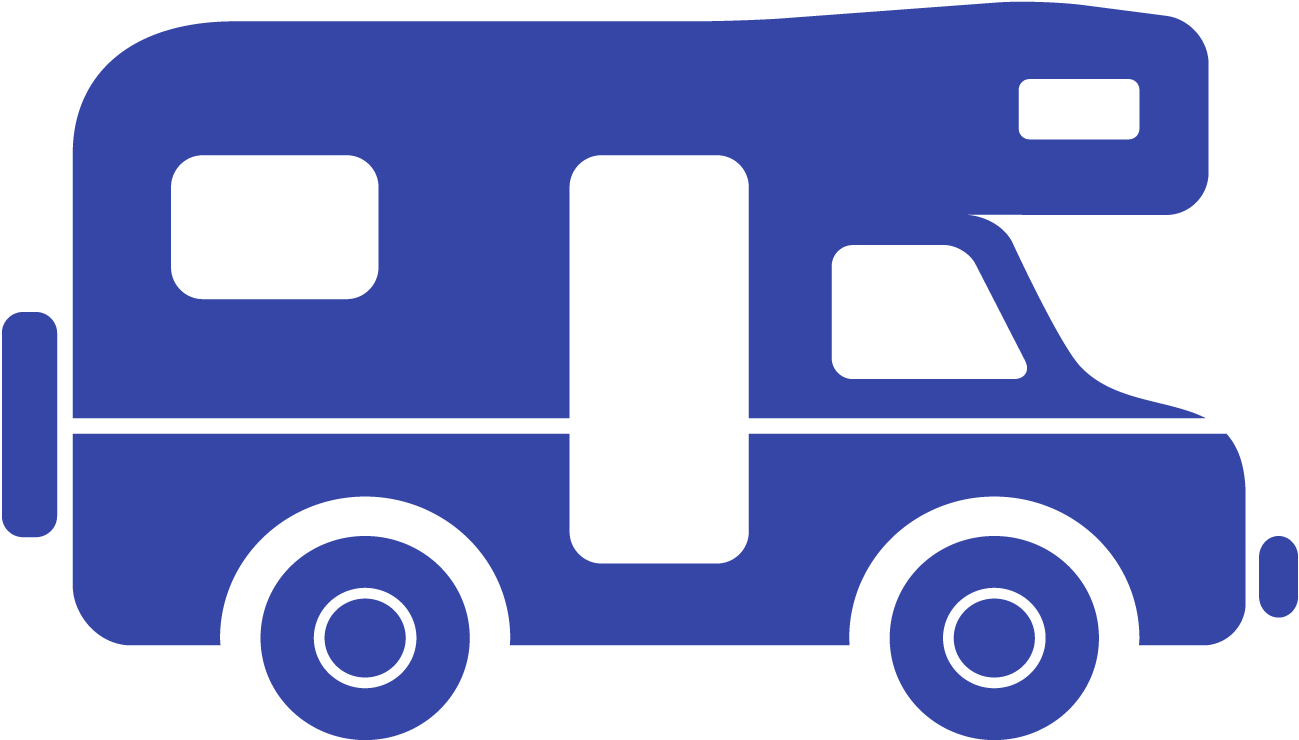 Motorhome Icon Png , Png Download - Portable Network Graphics Clipart (1299x740), Png Download