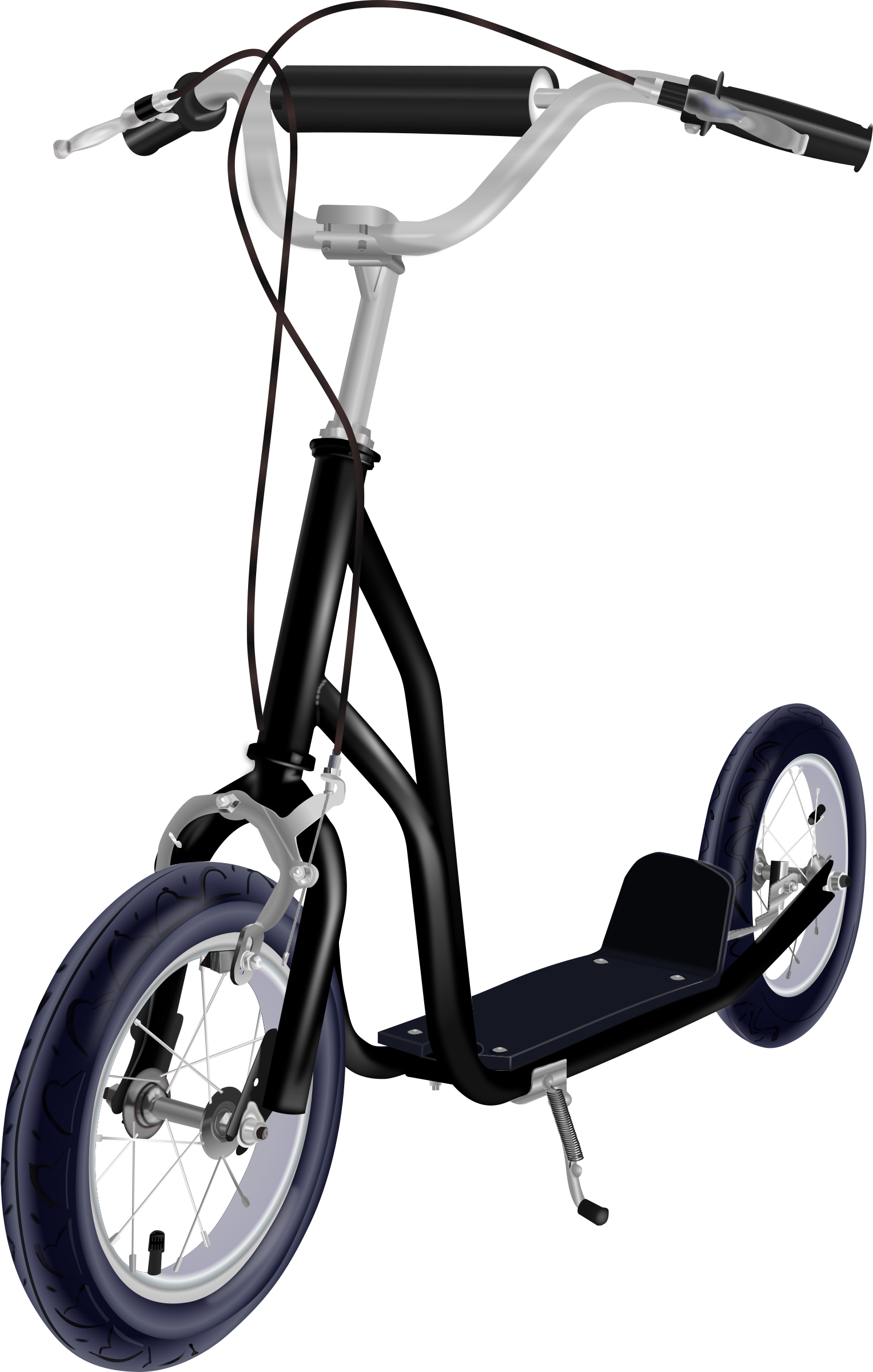 Scooter Clipart Transparent Background - Trottinette Stiga Air Scooter - Png Download (1527x2400), Png Download