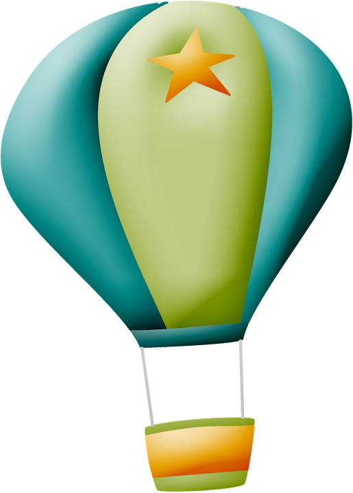 Hot Clipart Chaud - Hot Air Balloon - Png Download (515x720), Png Download
