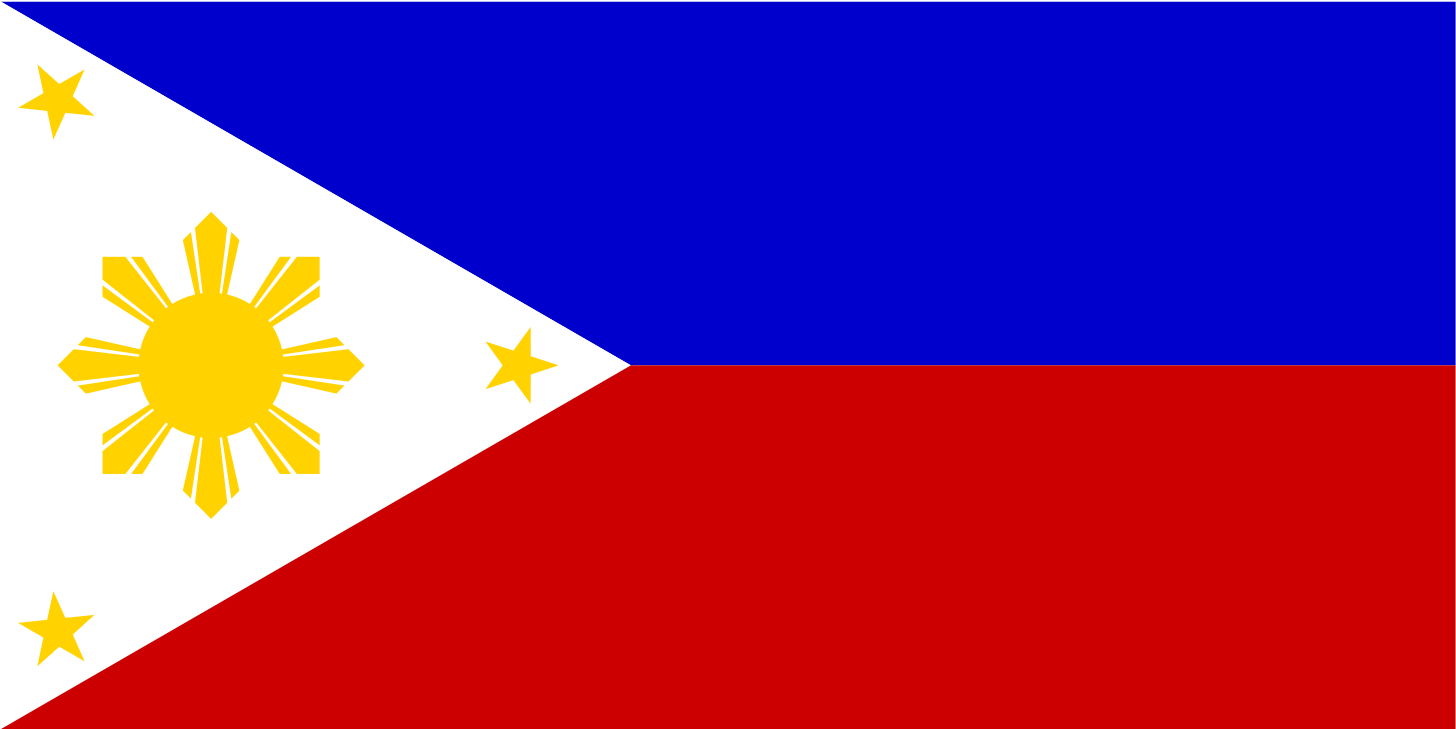 Philippine Flag Clipart (1697x2400), Png Download