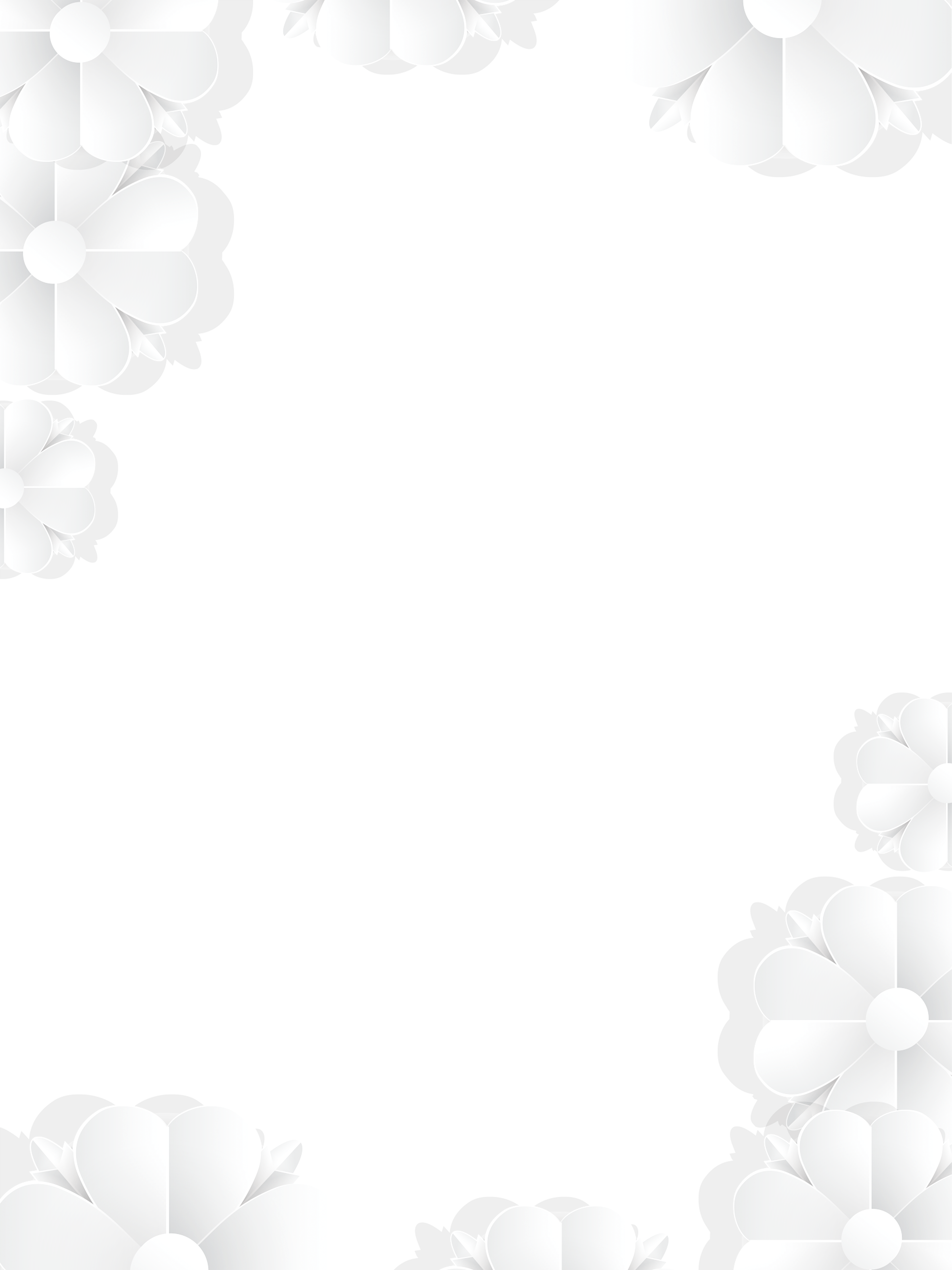 Clip Art Free Decoration Vector Black And White - Illustration - Png Download (3543x4724), Png Download