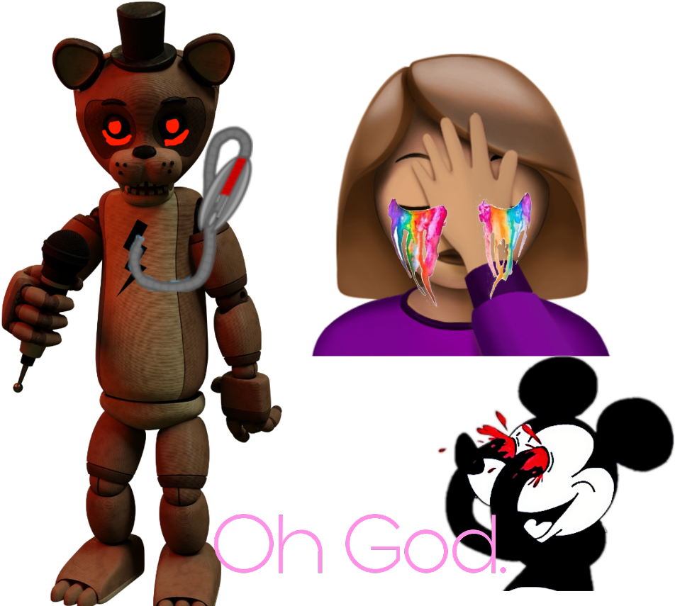Cringe Popgoes Killer Why God Wwhy - Picsart Photo Studio Clipart (1024x1024), Png Download