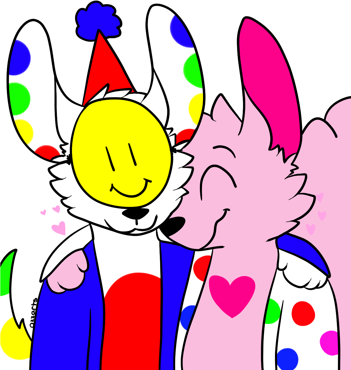 Killer Rabbit And His Nihilistic Datefriend Clipart (1121x1249), Png Download