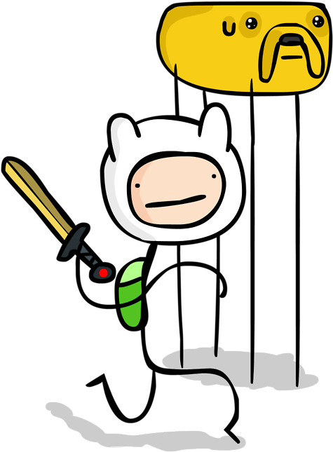 Finn And Jake - Finn The Human Clipart (500x688), Png Download