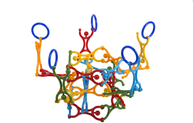 Cicada - Jeu De Construction Pour Enfant Super Acrobates 50 Clipart (800x534), Png Download