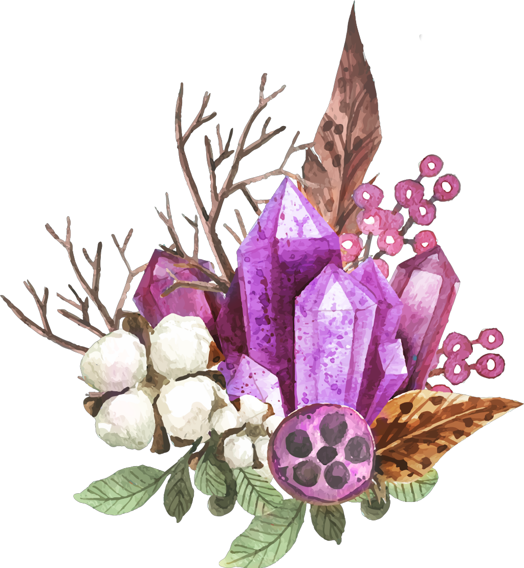 Watercolor Gem Clipart (1024x1109), Png Download