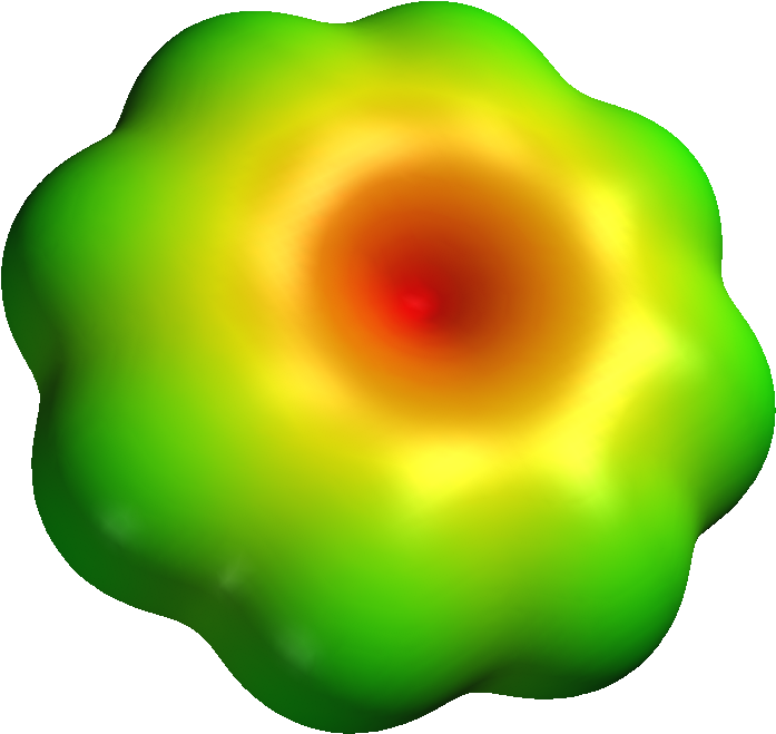 Cyclooctatetraenide Elpot 3d Vdw - Graphics Clipart (796x758), Png Download