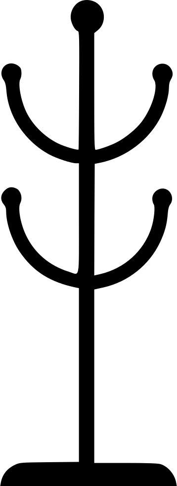 Coat Hanger Comments - Cross Clipart (358x980), Png Download